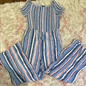 Girls size L (10/12) striped jumper